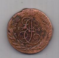 2 копейки 1766 г. ЕМ