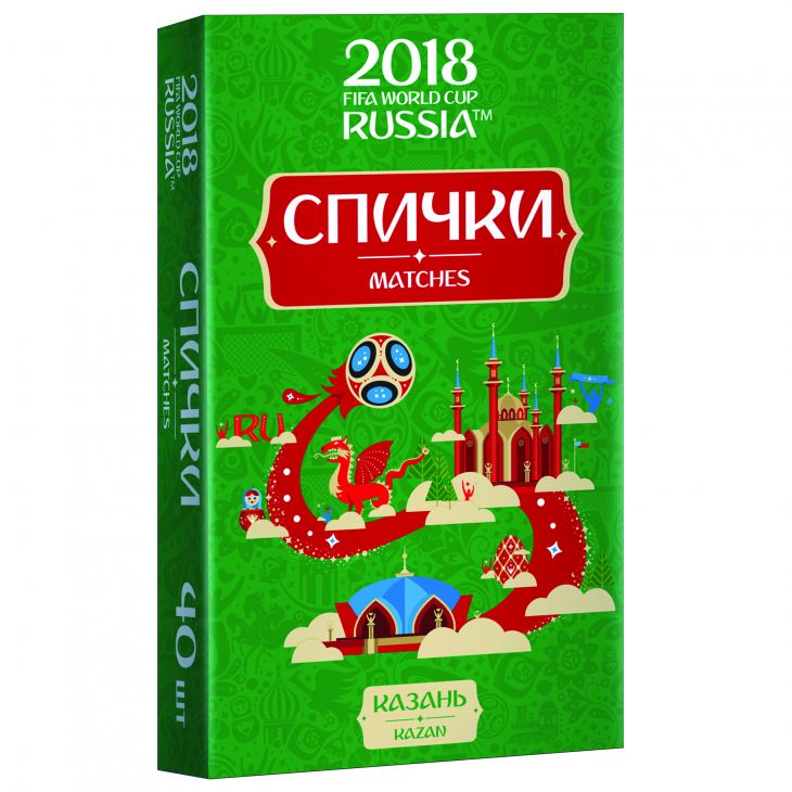 Спички для пикника  ЧМ-2018 Казань