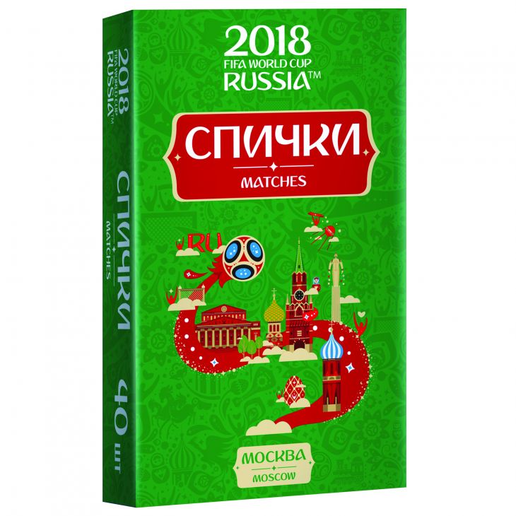 Спички для пикника  ЧМ-2018 Москва