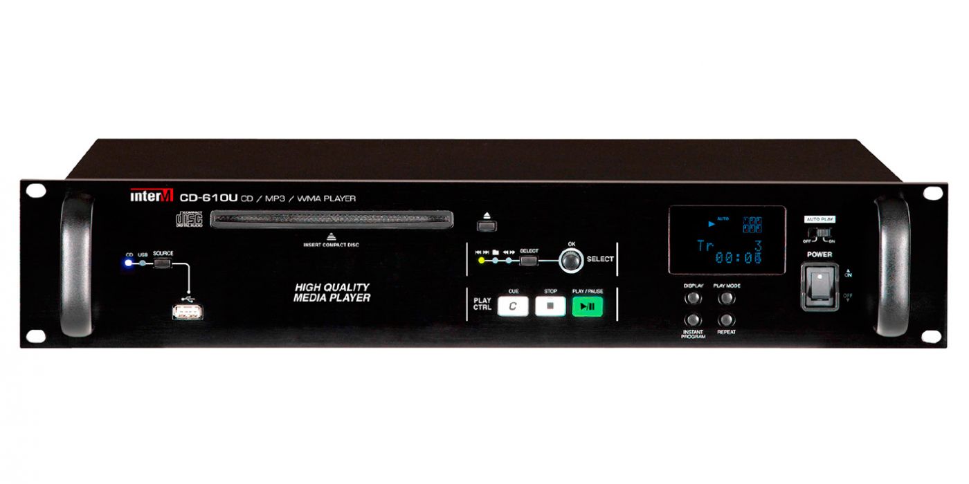 CD-610U Inter-M Проигрыватель CD/MP3 дисков