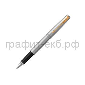 Ручка перьевая Parker Jotter Core Stainless Steel GT сталь/позолота 2030948