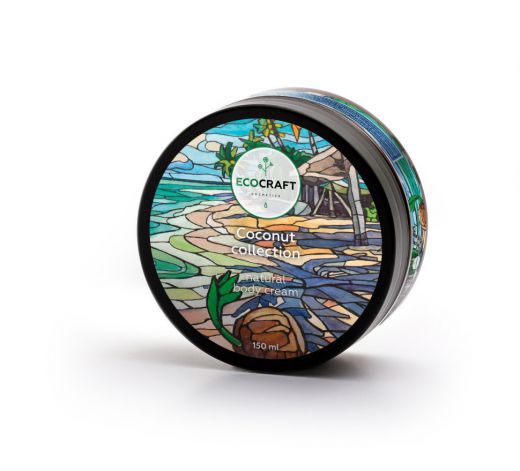 Ecocraft - Крем для тела "Coconut collection"  Кокосовая коллекция 150 мл
