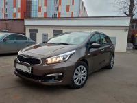 Аренда автомобиля Kia Ceed 2018 коричневого цвета