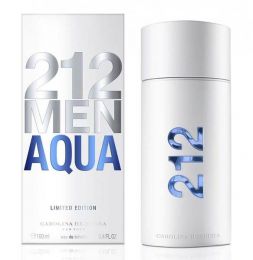 Туалетная вода Carolina Herrera "212 Men Aqua", 100 ml