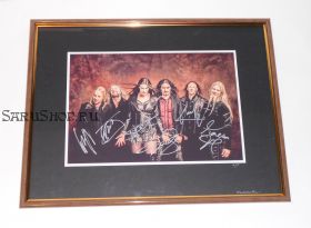 Автографы: Nightwish. Ф.Янсен, Э.Вуоринен, Т.Донокли, Т.Холопайнен, К.Хахто, М.Хиетала