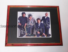 Автографы: The Rolling Stones. Мик Джаггер, Кит Ричардс, Чарли Уоттс, Рон Вуд