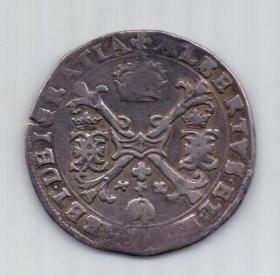 1/4 талера  1598-1621 гг. ND. Фландрия. Испанские Нидерланды