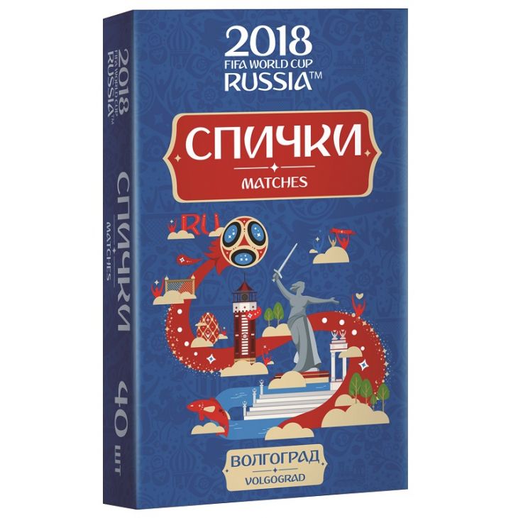 Спички для пикника  ЧМ-2018 Волгоград