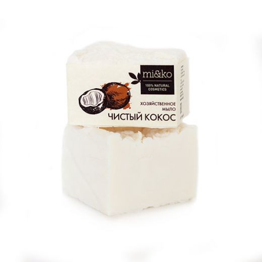 Ми-Ко - Хозяйственное мыло Чистый кокос 175 г