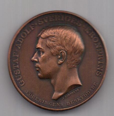 медаль 1913 г. AUNC Швеция