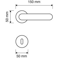 Ручка Linea Cali  Crystal  830  RO  103 схема