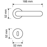 Ручка Linea Cali Fish 692  RO 023 схема