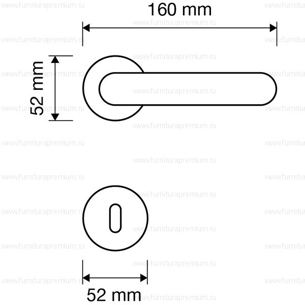 Ручка Linea Cali  Spirit 1450 RO 023