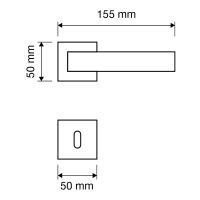 Ручка Linea Cali  Cometa 1290  RO  019 схема