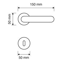 Ручка Linea Cali Delfino 955 RO 102. схема