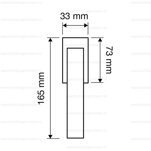 Оконная ручка Linea Cali Conica  486 DK