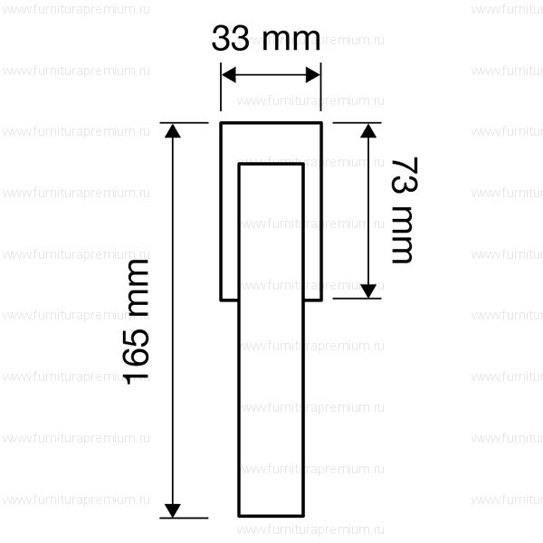 Оконная ручка Linea Cali Giro 487 DK
