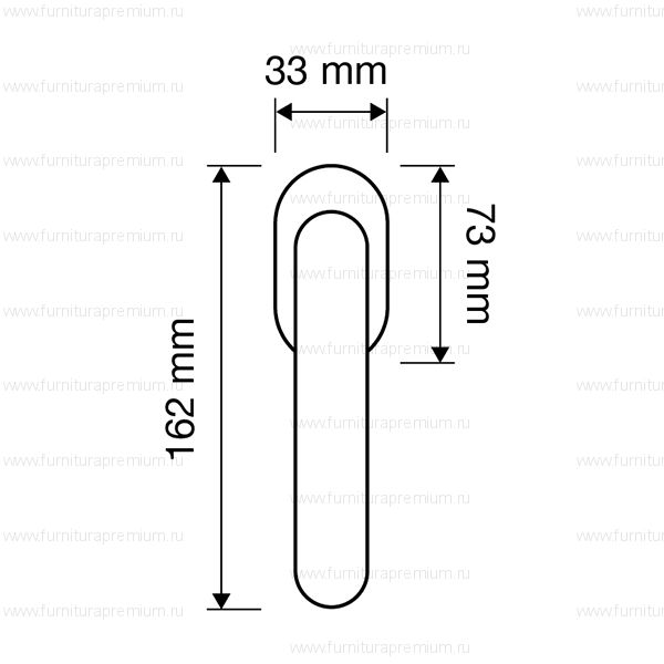 Оконная ручка Linea Cali Delfino 955  DK
