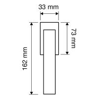 Оконная ручка Linea Cali Profilo 1040  DK схема