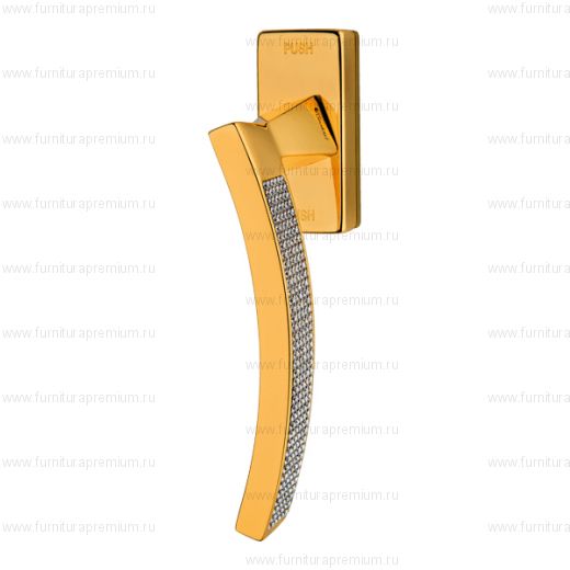 Оконная ручка Linea Cali Profilo Crystal 1041 DK Оконная ручка Linea Cali Profilo Crystal 1041 DK