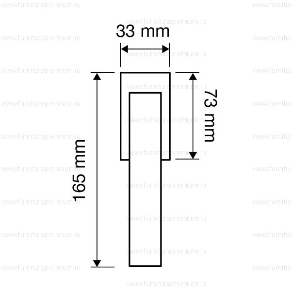 Оконная ручка Linea Cali Reflex 1215  DK