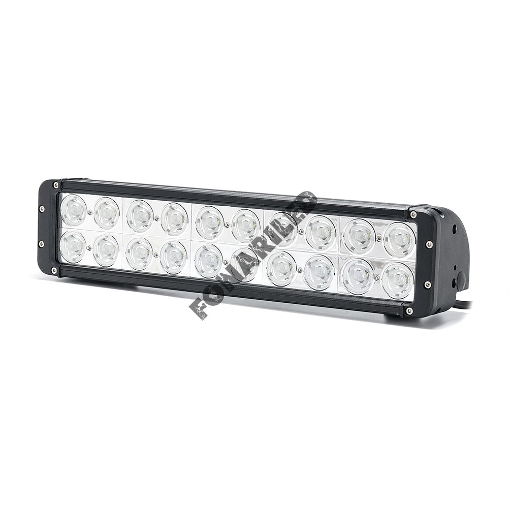 Двухрядная светодиодная балка DCQ-200W spot дальний свет (длина 44 см, 17 дюймов)