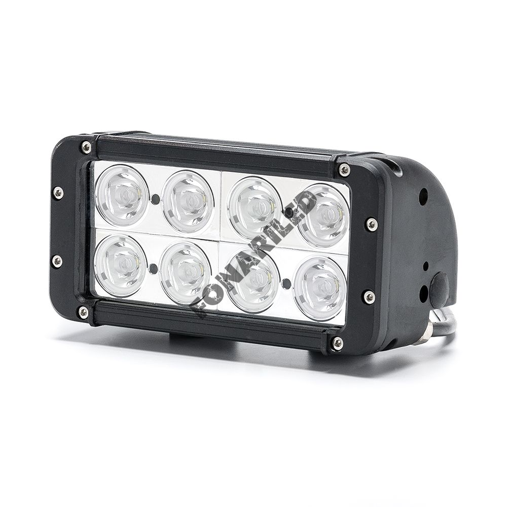 Двухрядная светодиодная балка DCQ-80W combo комбинированный свет (длина 20 см, 8 дюймов)
