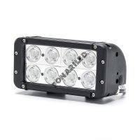 Двухрядная светодиодная балка DCQ-80W combo комбинированный свет (длина 20 см, 8 дюймов)