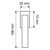 Оконная ручка Linea Cali Jet  1425 DK схема