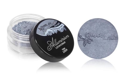 Тени минеральные для век, тон 1224 Alluminium, сатиновые, 3ml/1,2g