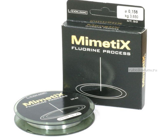 Монофильная леска Colmic Mimetix 50м