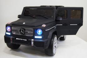 158. Детский электромобиль Mercedes-Benz G65 black matt