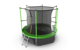 Батут EVO jump Internal 8ft 2,44 м (Green) + Lower net (товар подлежит скидки)