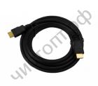 Кабель HDMI папа на HDMI папа A-M/A-M  (24K) 1 m в пакете/ ENERGY Суперцена !!!