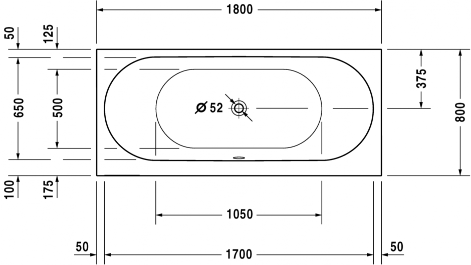 Ванна Duravit Darling New 180x80 700244 ФОТО