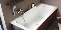 Ванна Duravit с центральным сливом DuraStyle 700292 160x70 схема 1