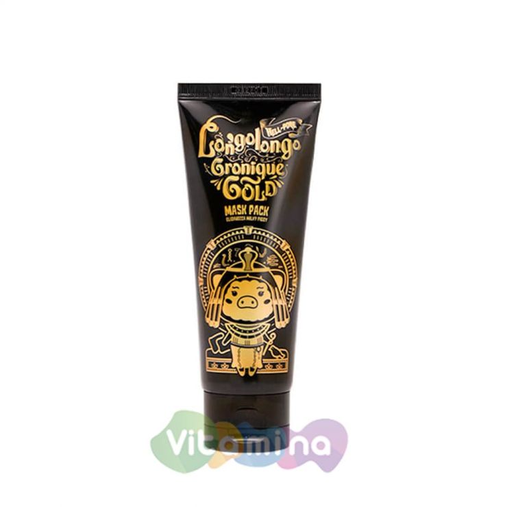 Elizavecca Маска-пленка золотая Hell-Pore Longolongo Gronique Gold Mask Pack, 100 мл