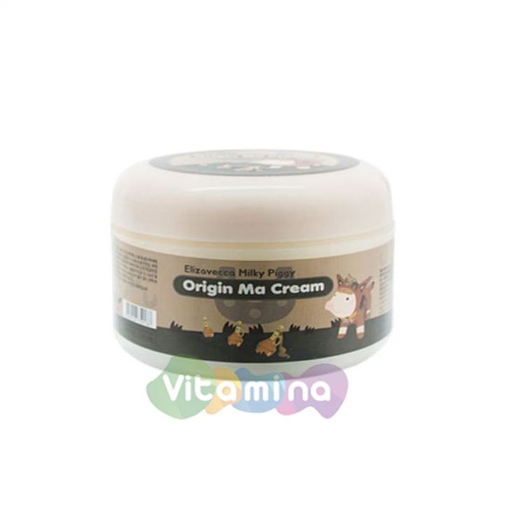 Elizavecca Крем для лица с лошадиным жиром  Milky Piggy Origin Ma Cream, 100 гр