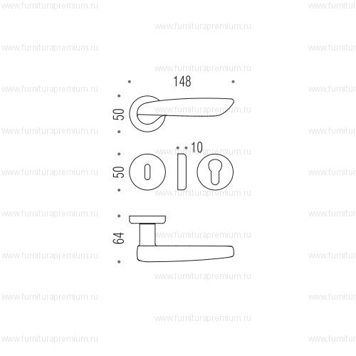 Ручка Colombo Daytona PF11RY