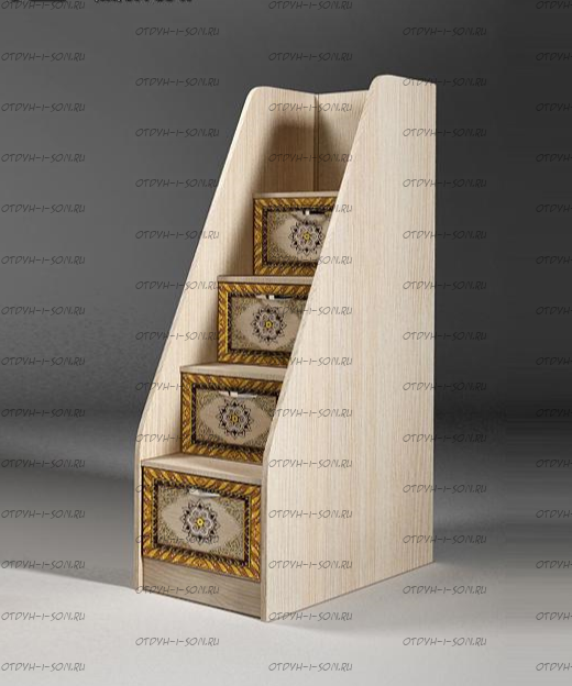 Лестница-тумба Жасмин Ж 13/8-2У (40х100х150)