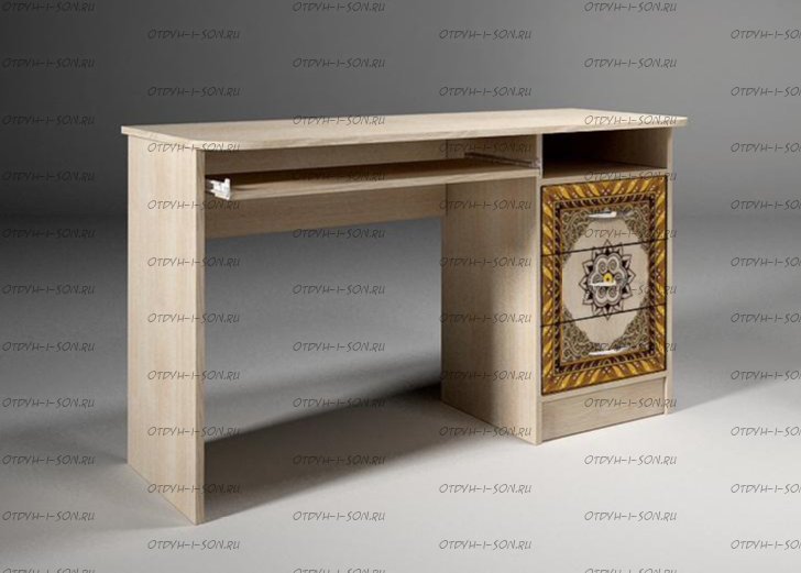 Стол письменный Жасмин Ж 13/1-2У (120х60х75)