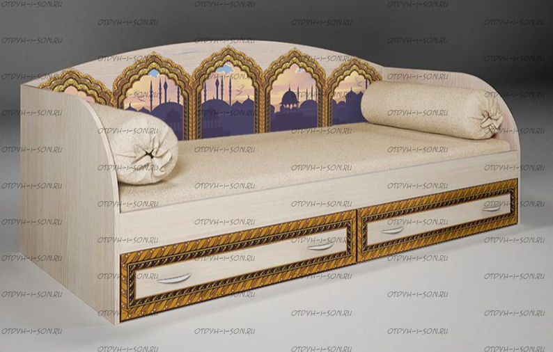 Кровать Жасмин Ж 13/7-1В (80х190)