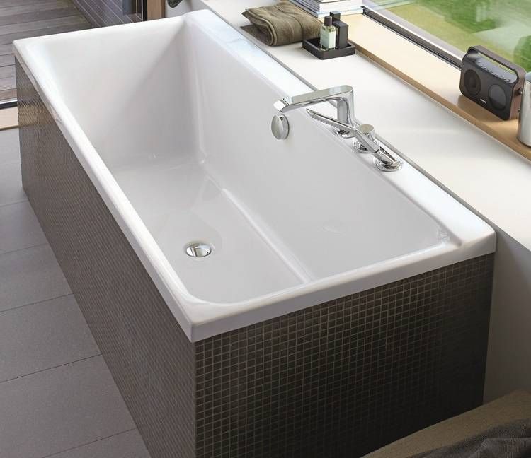 Ванна Duravit P3 Comforts 180x80 700379 угол слева ФОТО