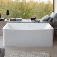 Ванна Duravit P3 Comforts 180x80 700381 пристенный вариант схема 1