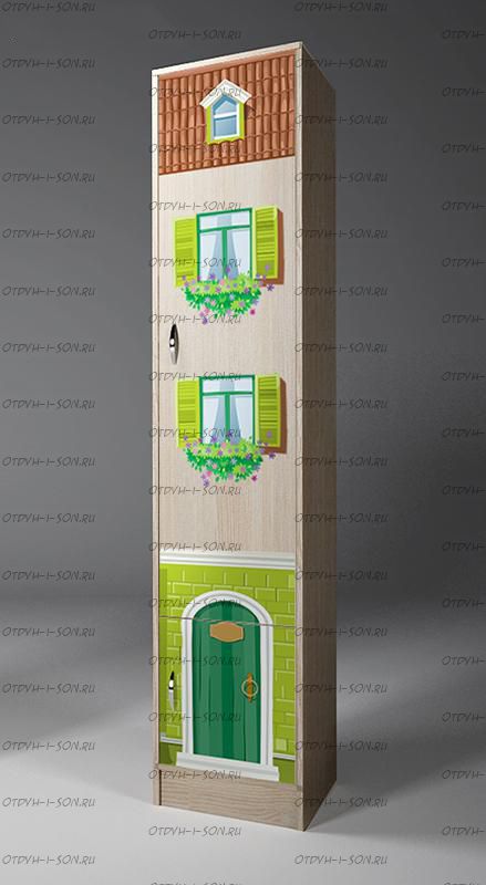 Шкаф-пенал Волшебный Город ВГ 13/10 (39х52х200)