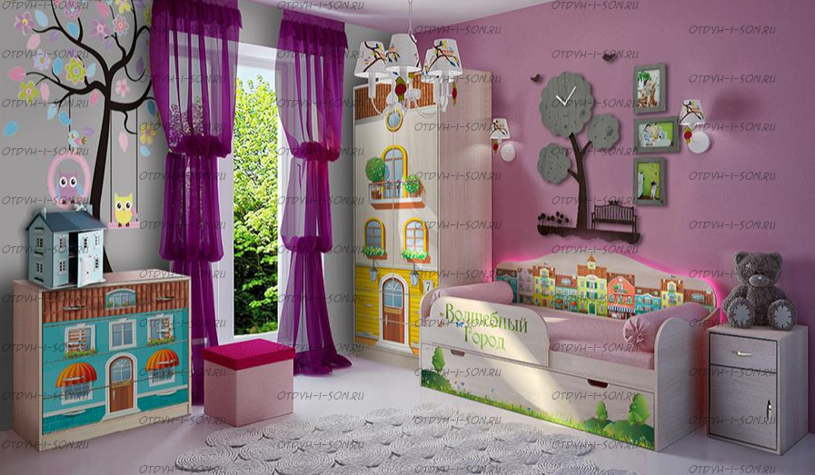Детская комната Волшебный Город №2