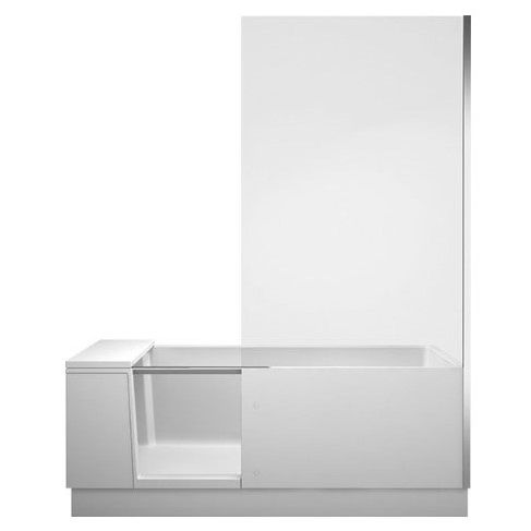 Изображение Комбинированная ванна с дверью Duravit  Shower + Bath 170x75 700404