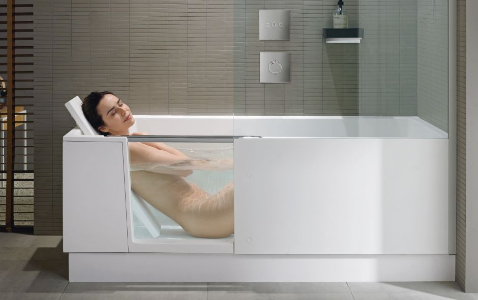 Комбинированная ванна с дверью Duravit  Shower + Bath 170x75 700404000000000 ФОТО