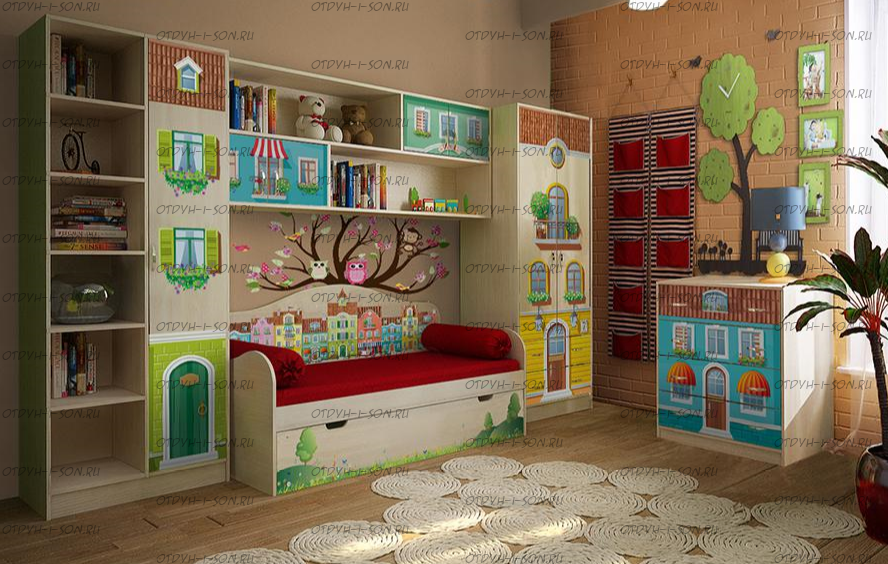 Детская комната Волшебный Город №3