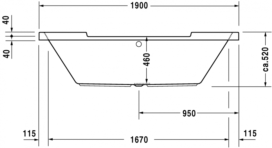 Duravit ванна Starck 190x90 700011 ФОТО